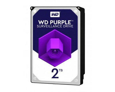 Western Digital HDD int.2TB WD22PURZ, PURPLE