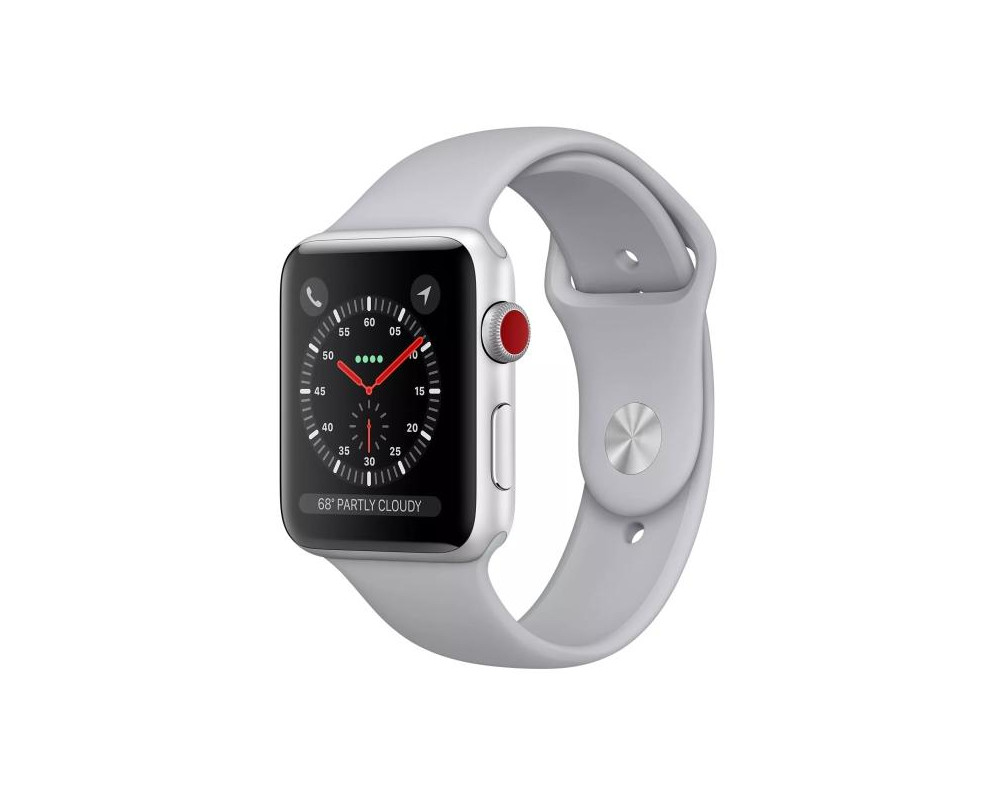 Apple Watch Series 3 AL 38mm Silver/White Wifi A1858 Usato A