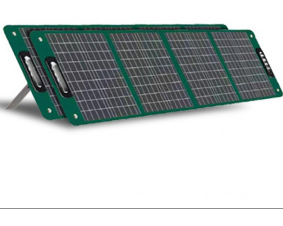 2 PannellI SolarI Fotovoltaici 2X120W Pieghevoli per Power Station Portatili