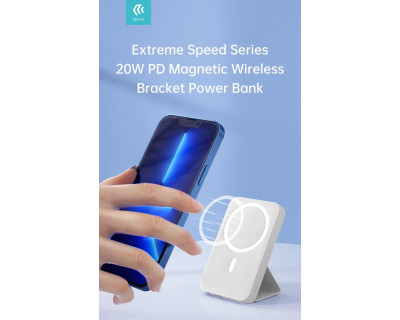 Power bank wireless magnetico carica rapida PD 20 W 5000mah