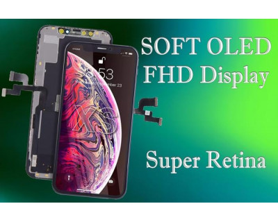 Lcd per iPhone XS Oled Soft FHD Selezione A+ Alta Qualita