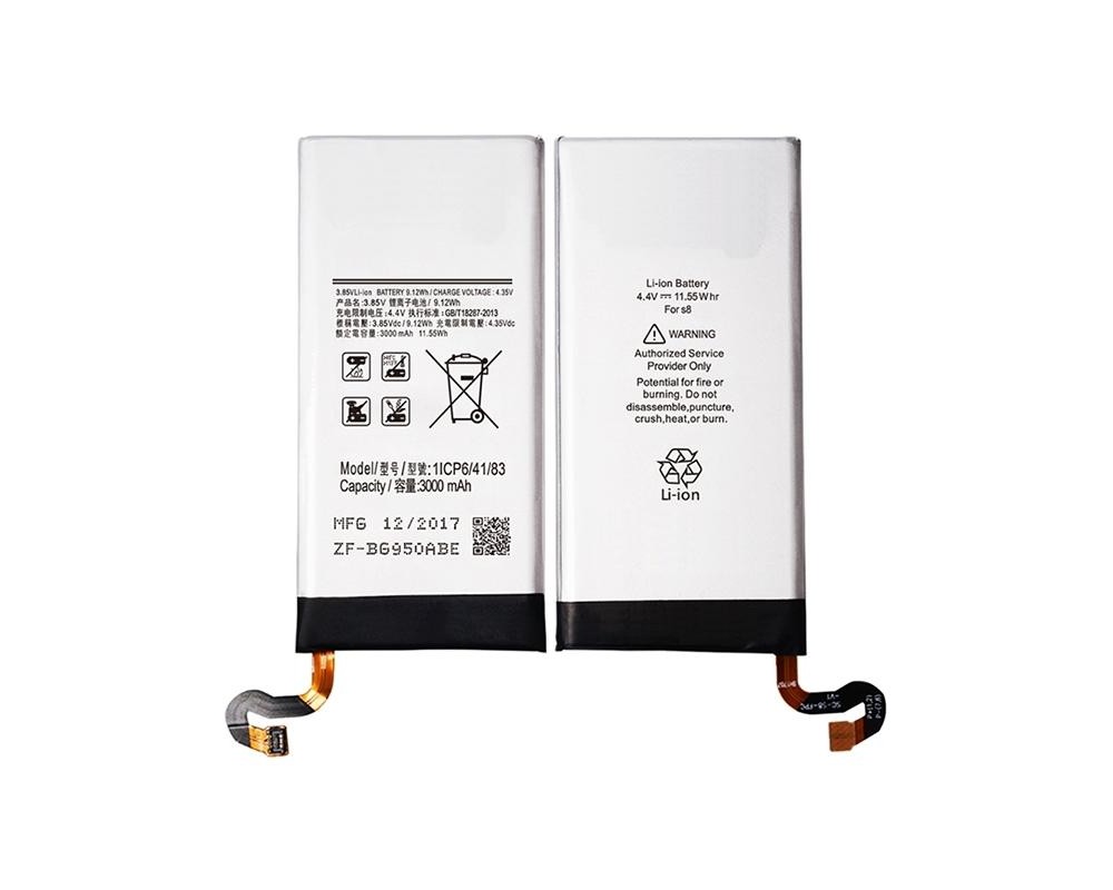 Batteria Compatibile Samsung S8 EB-BG950ABE 3000mAh