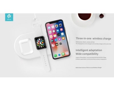Caricatore Wireless Smartphone per Apple Watch e Airpod 18W