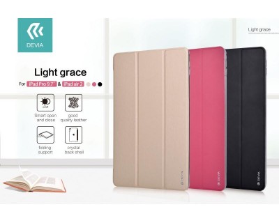 Cover Light grace Per iPad Air 2 & Pro 9.7 con On/Off Gold