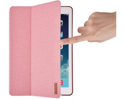 Cover Flax Flip Case per iPad Pro 10.5 in Pelle Rosa