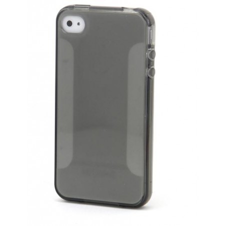 Nera TPU JELLY plastica trasparente  for iphone 4/4s 1.5MM