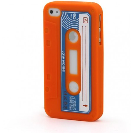 Arancione Tape silicon case for iphone 4/4s