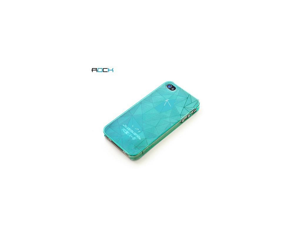 Cover Rock JDazzling Serie Policarb  iPhone 4/4s Light blu