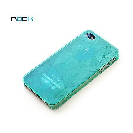 Cover Rock JDazzling Serie Policarb  iPhone 4/4s Light blu