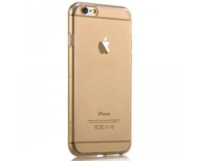 Cover for Iphone 6-Super Slim 0,5mm TPU Crystal Champagne