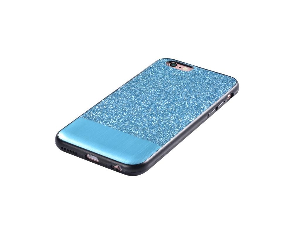 Cover Racy Glitterate per iPhone 6/6S Azzurra