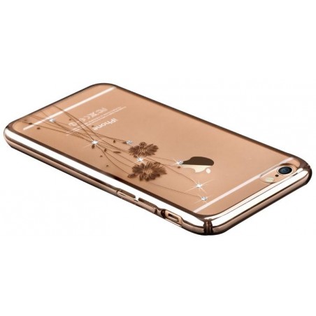 Custodia con Swarovski per iPhone 6/6S Crystal Ballet C Gold