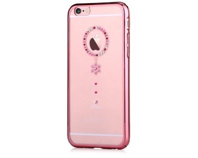 Cover Swarovski iPhone 6/6S Plus Crystal Camelia Red RG
