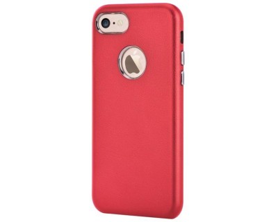 Cover Successor con Vista Logo per iPhone 7 Plus Rossa