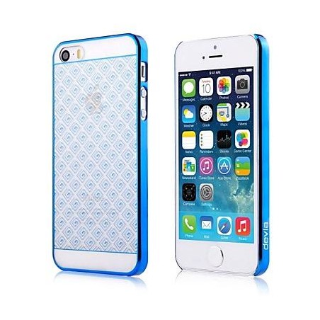 Cover in Policarbonato per iPhone SE - 5S - 5 Colore Blu