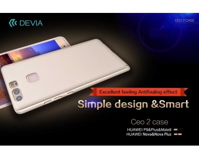 Cover C.E.O. Microfibra Per Huawei Mate 9 Nera