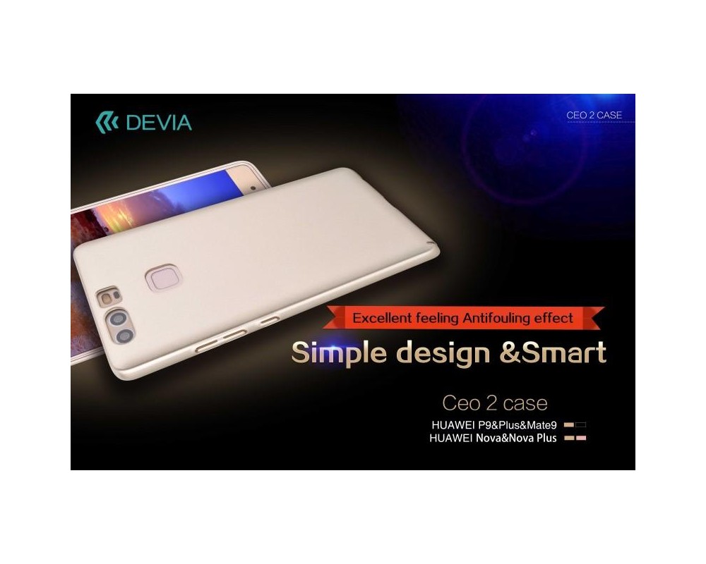 Cover C.E.O. Microfibra Per Huawei Mate 9 Nera
