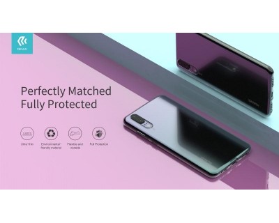 Cover protezione PP Devia per Huawei P20 Lite Trasparente