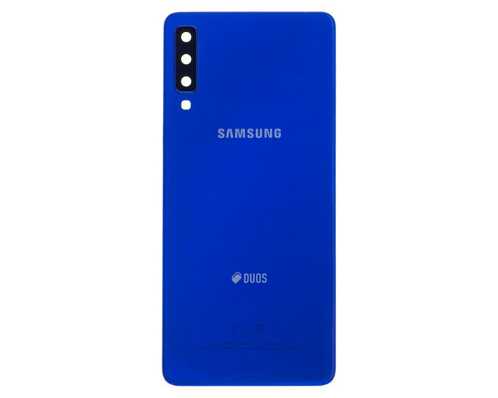 Cover Posteriore Samsung Galaxy A7 2018 SM-A750F Duos Blu