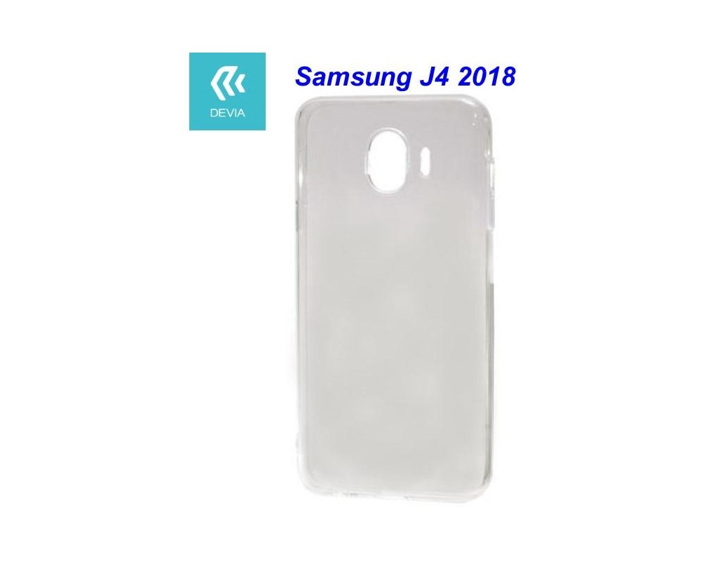 Custodia protettiva morbida per Samsung J4 2018 trasparente