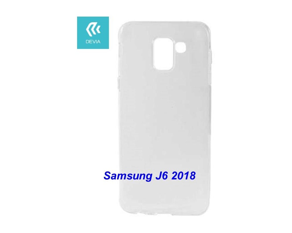 Custodia protettiva morbida per Samsung J6 2018 trasparente