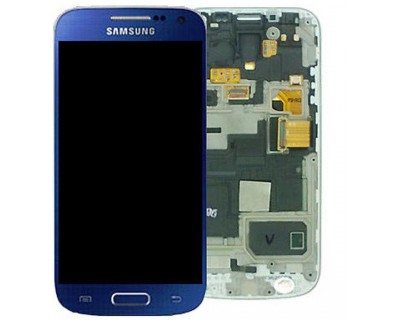 Lcd GH97-14766C ORIGINALE Samsung Galaxy S4 Mini BLU Artic