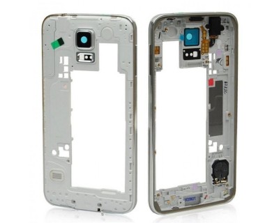 Frame Intermedio per Samsung Galaxy S5 Bordo Argento