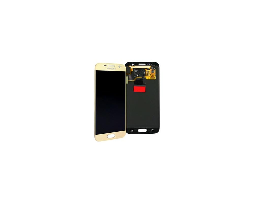 LCD + TOUCH PER GALAXY S7 ORIGINALE ORO GH97-18523C