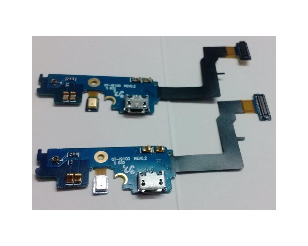 Connettore Carica USB con cavo Flat per Samsung SII i9100
