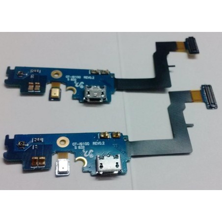 Connettore Carica USB con cavo Flat per Samsung SII i9100