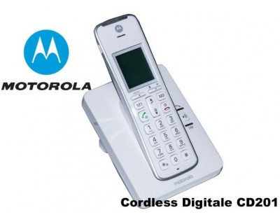 Telefono Cordless Digitale Motorola CD201
